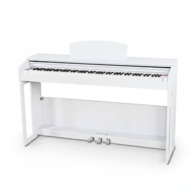 Cyfrowe pianino do domu Klawiatura cyfrowa 138cm Biała
