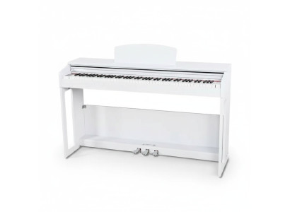 Cyfrowe pianino do domu Klawiatura cyfrowa 138cm Biała