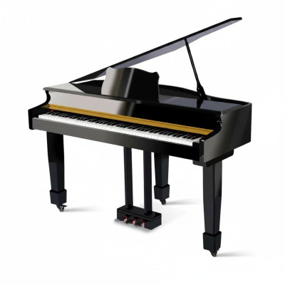Cyfrowe pianino czarne