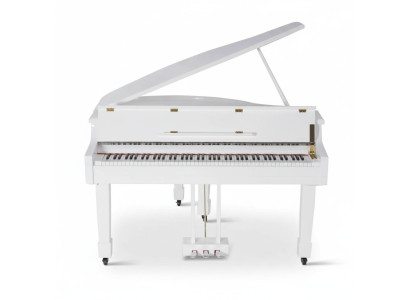 Cyfrowe pianino fortepianowe białe