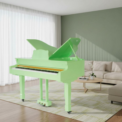 Cyfrowe pianino fortepianowe z błyszczącym wykończeniem