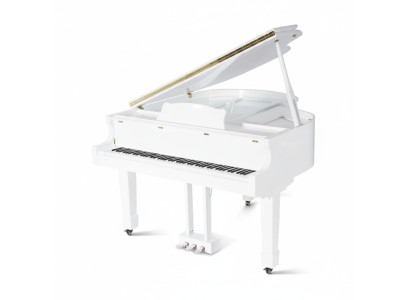 Cyfrowe pianino fortepianowe w połysku czarnym