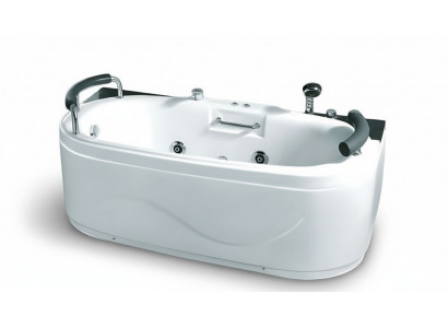 Bad Luxuswanne Whirlpool Badewanne Wellnesswanne Blubberbad Wanne 170x85 cm