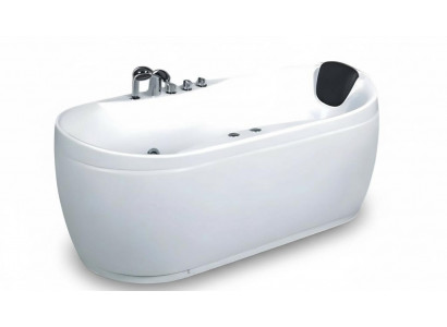 Bad Luxuswanne Whirlpool Badewanne Wellnesswanne Blubberbad Wanne 172x82 cm