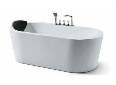 Design-Badewanne Relaxwanne Komfortwanne Luxuswanne Badewanne Bad 180x82 cm