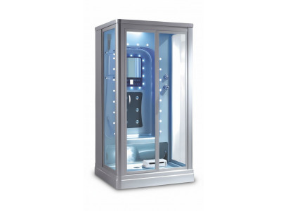 Duschkabine Hydromassage-Dusche Massage Multifunktionsdusche 135x95 cm
