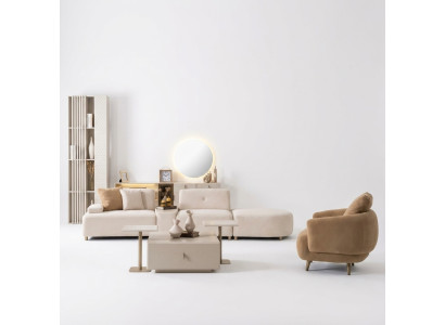 Wohnzimmer-Set Moderne Schlichtheit Klare Linien, gemütliches Zuhause