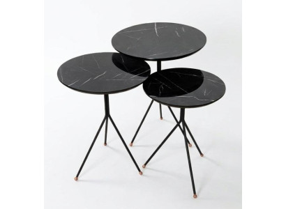 3 moderne Beistelltische im stilvollen Design mit eleganter Ausstrahlung