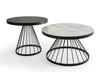 2 moderne Couchtische im stilvollen Design für elegante Wohnräume
