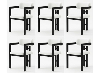 6er-Set Polsterstühle – komfortabel, elegant und modern im Design