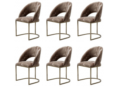 6er-Set Polsterstühle – stilvoll, komfortabel und modern im Design