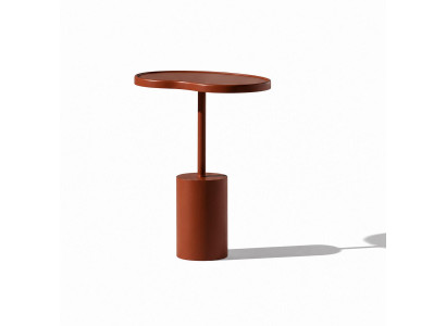 2x Beistelltisch Stil modern Farbe rosa braun neu praktisch kompakt