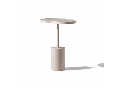 2x Beistelltisch Stil modern Farbe braun weiß neu praktisch Schlafzimmer