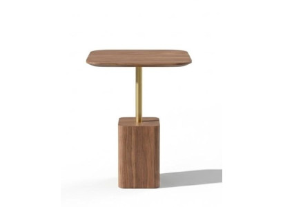 2x Beistelltisch Stil modern Farbe braun neu bequem praktisch Wohnzimmer