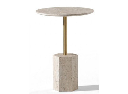 2x Beistelltisch Stil modern Farbe beige bequem praktisch Wohnzimmer neu