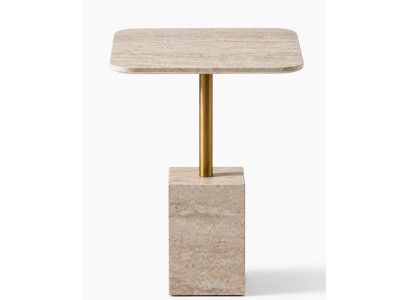 2x Beistelltisch Stil modern Farbe beige Wohnzimmer neu bequem praktisch
