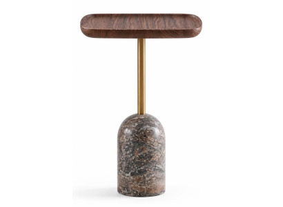 2x Beistelltisch Stil modern Farbe braun neu praktisch Wohnzimmer
