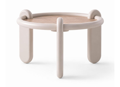 2x Beistelltisch Stil modern Farbe weiß praktisch bequem Wohnzimmer