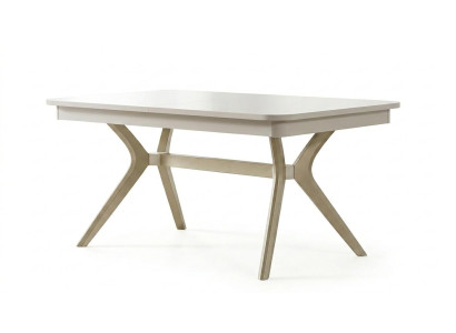Tisch Stil modern weiß rechteckig Wohnzimmer praktisch ausziehbar