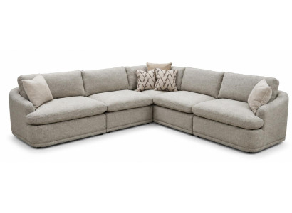 Sofa set Ecksofa L-Form Sessel Wohnzimmer Bequem Weich Hochwertig