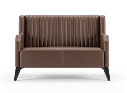 Sofa moderner Stil Designer Braun Büromöbel Minimalismus