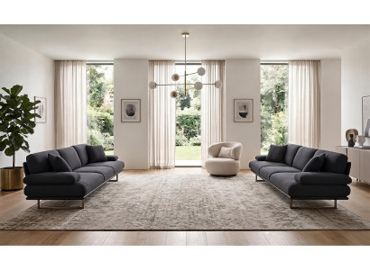 Sofa Set Sessel Modern Edel Luxus Wohnzimmer Garnitur