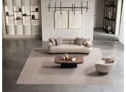 Sofa Set 3+1 Sitzer Moderner Stil Grau Stilvoll Praktisch Gemütlich