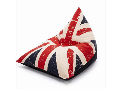 Union Jack Sitzsack British Style Vintage Retro Stoff Lounge Design