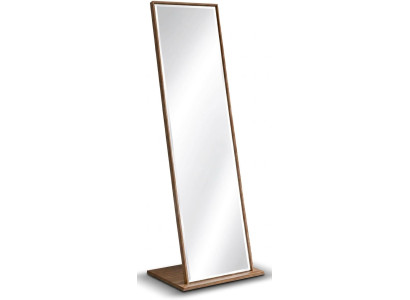 Stilvoll Braun Spiegel Schlafzimmer Holz Glas Eleganter Modern Design