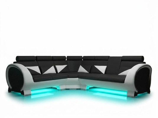 Narożnikowa kanapa PROJEKT NAROŻNIKA *Wybór koloru * SOFA Skóra KANAPA SKÓRZANA SOFA ZESTAW SKÓRZANY