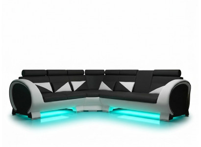 Narożnikowa kanapa PROJEKT NAROŻNIKA *Wybór koloru * SOFA Skóra KANAPA SKÓRZANA SOFA ZESTAW SKÓRZANY