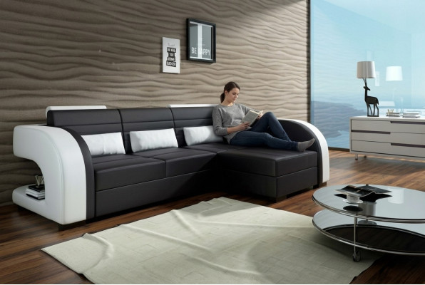 Znakomity komfort Modern Narożnikowa kanapa, który stylizuję w doskonałej harmonii