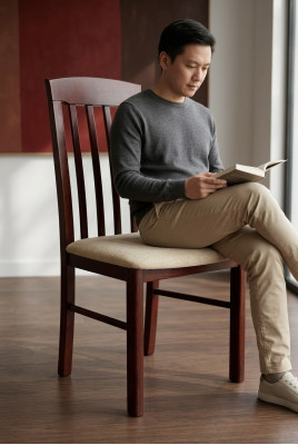 Solidne drewno Krzesło krzesło do jadalni designerskie Skóra Krzesło Krzesła krzesła do jadalni K05