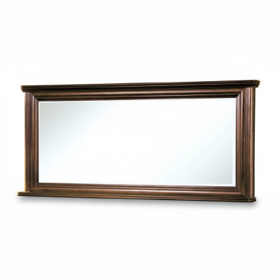 Klasyczny Designerski Oryginalne Drewno Rama XXL Lustro 157x71 Lustro - Model W-L1