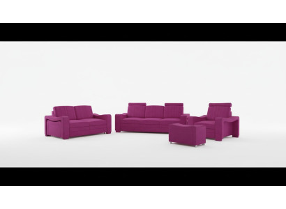 Zestaw sofowy Włókienniczy Podkładka Kanapa Sofa Ustawić sofę materiałową 3+2+1 Żywy krajobraz