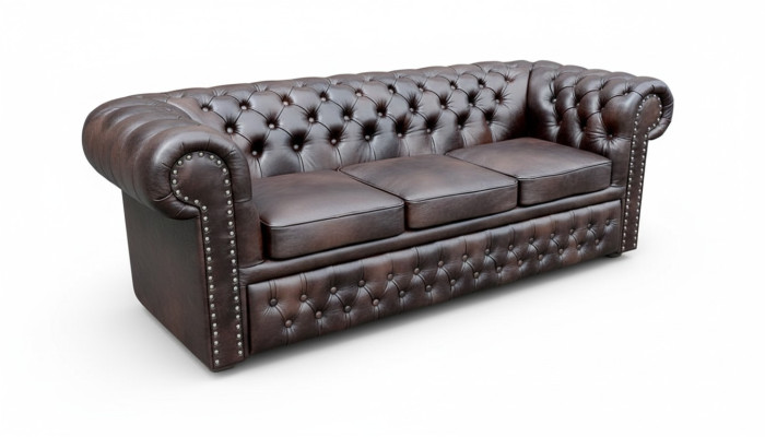 Sofa Chesterfield Chesterfield Couch Sofabank zestaw narzędziowy Leicester Nowa sofa do salonu
