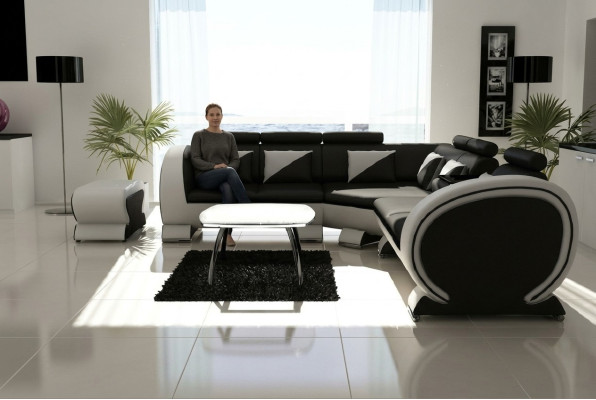 Projektant Narożnikowa kanapa Kanapa Sofa Podkładka Ustaw Sofy Lounge Sofy Kanapy Żywy krajobraz
