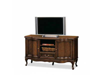 Klasyczna komoda RTV w stylu Antyk Szafka pod telewizor RTV Model W-RTV