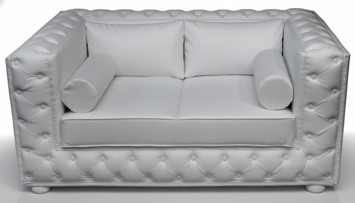 Chesterfield Sofa Kanapa w zestawie 3-osobowym z tapicerką z nowych sof z miękkiej skóry A922