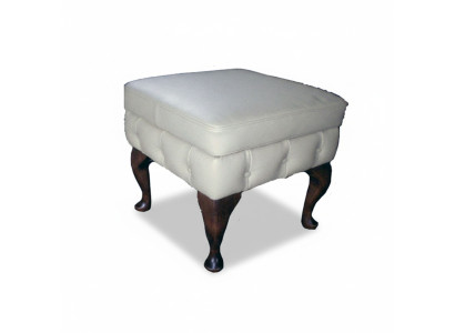 Hocker Chesterfield stolik kawowy Ottofmania Kanapa Skóra Materiał Tekstylia Siedzisko Nowy