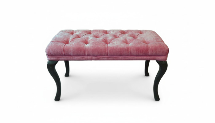 Chesterfield taboret taboret Ottomane kanapa skóra tkanina TORBAY II Nowa