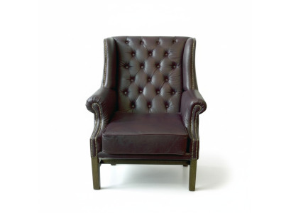 Chesterfield fotel uszak kanapa Fotel Wypoczynek tapicerowany Designer Sofy Nowe KINGS3