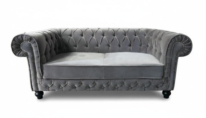 Sofa Chesterfield Kanapa Tapicer 3-osobowa Zestaw Sofy NOWA CHESTER 2.