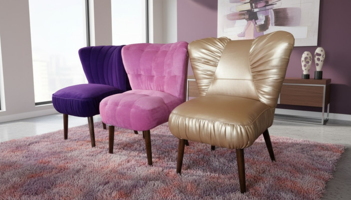Fotel Chesterfield, Krzesło Projektanta, Tapicerowane Fotel Lounge, Podnóżki Krzesła, Krzesła Nowe