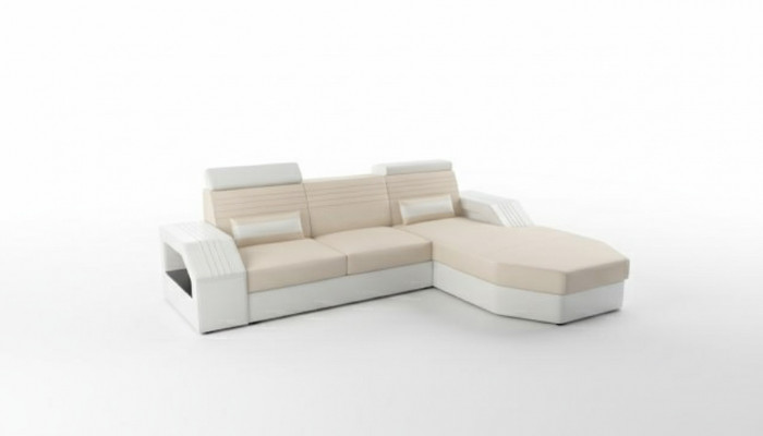 Designerska Sofa Kanapa Narożnikowa kanapa Skóra Materiał Włókienniczy Podkładka Ustawić Żywy krajobraz