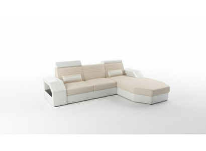 Designerska Sofa Kanapa Narożnikowa kanapa Skóra Materiał Włókienniczy Podkładka Ustawić Żywy krajobraz