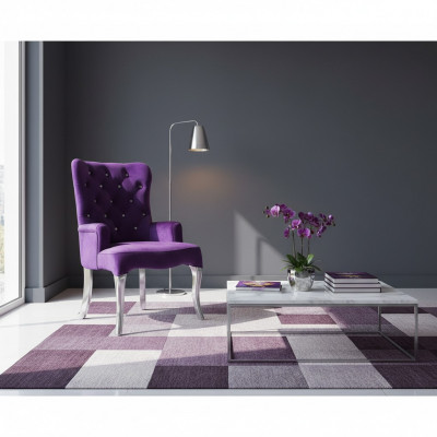 Fotel projektanta z weluru Sofa Lounge Club Sofa z kryształkami Krzesła nowe