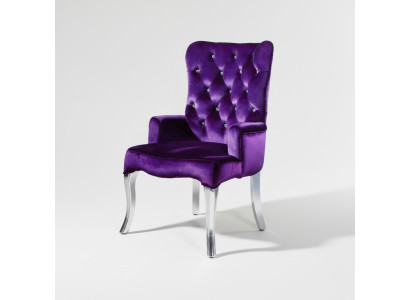 Fotel projektanta z weluru Sofa Lounge Club Sofa z kryształkami Krzesła nowe