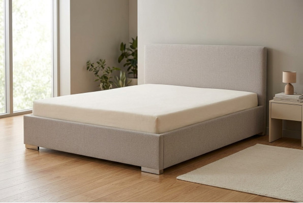 Podwójne łóżko Designer Podkładka Łóżko Sypialnia podwójne łóżko skórzane