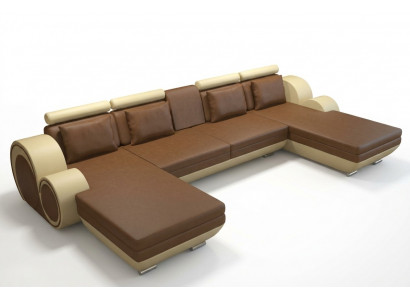 Żywy krajobraz Couch Podkładka Sofa Siedziba Narożnik Narożnik Żywy krajobraz Ustawić BERLIN